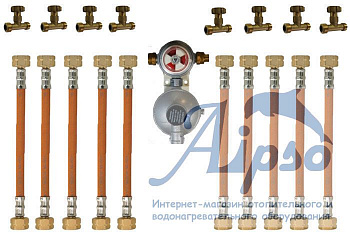 Газобаллонная установка Алипсо для 10 баллонов