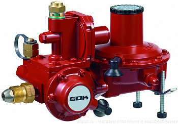 Регулятор давления GOK тип 052 12 кг/ч 37-50 мБар G3/4 ПЗК ПСК
